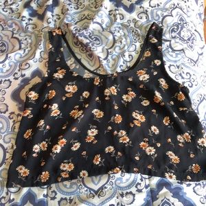 Floral crop top